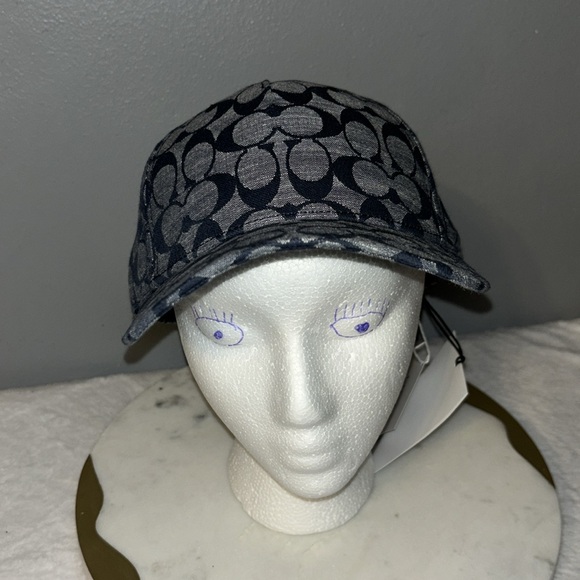 COACH DENIM CAP - Picture 2 of 4